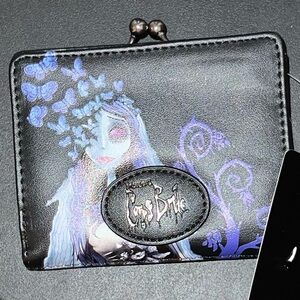 Corpse Bride Emily Butterfly Kisslock Wallet